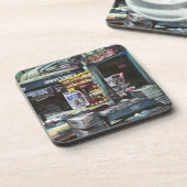 Chrysocolia Morning, Union Square, NYC Bier Onderzetter (Linkerzijde)