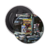 Chrysocolia Morning, Union Square, NYC Button Flesopener (Voorkant)