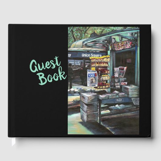 Chrysocolia Morning, Union Square, NYC Gastenboek (Voorkant)