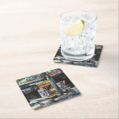 Chrysocolia Morning, Union Square, NYC Kartonnen Onderzetters (Insitu)