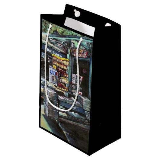 Chrysocolia Morning, Union Square, NYC Klein Cadeauzakje (Voorkant Gekanteld)