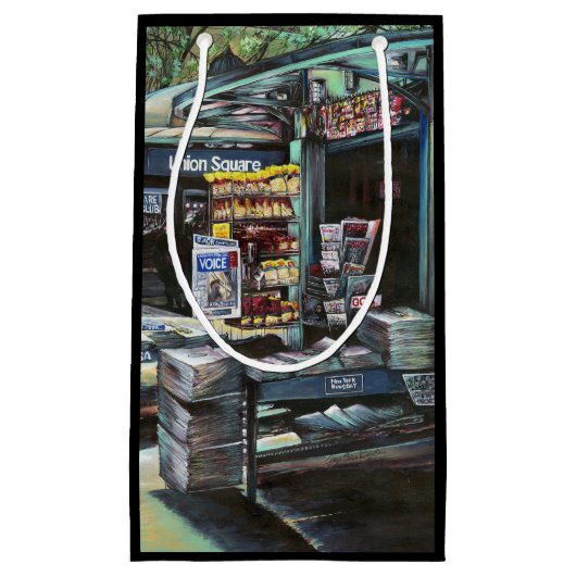 Chrysocolia Morning, Union Square, NYC Klein Cadeauzakje (Voorkant)