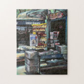 Chrysocolia Morning, Union Square, NYC Legpuzzel (Verticaal)