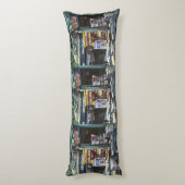 Chrysocolia Morning, Union Square, NYC Lichaamskussen (Achterkant (Verticaal))