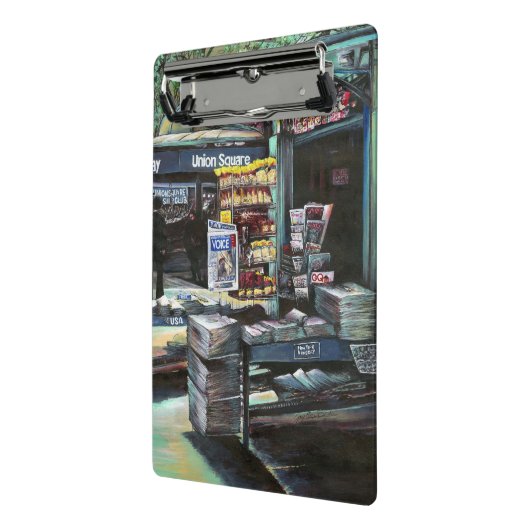 Chrysocolia Morning, Union Square, NYC Mini Klembord (Angled2)