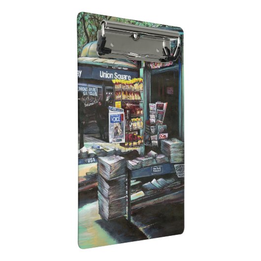 Chrysocolia Morning, Union Square, NYC Mini Klembord (Schuin)