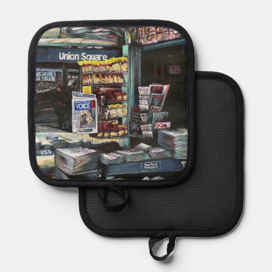 Chrysocolia Morning, Union Square, NYC Pannenlap (Voorkant / Achterkant)