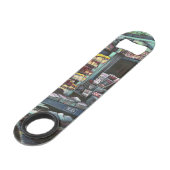 Chrysocolia Morning, Union Square, NYC Speed Flessenopener (Achterkant Gekanteld)