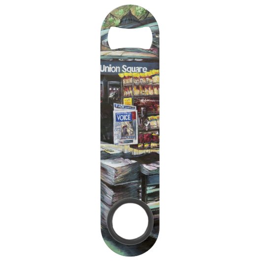 Chrysocolia Morning, Union Square, NYC Speed Flessenopener (Voorkant)