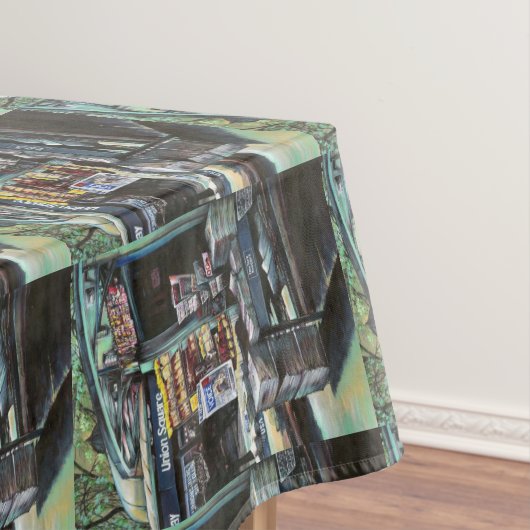 Chrysocolia Morning, Union Square, NYC Tafelkleed (Voorbeeld)