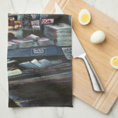 Chrysocolia Morning, Union Square, NYC Theedoek (Quarter Fold)