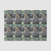 Chrysocolia Morning, Union Square, NYC Tissuepapier (Voorkant)