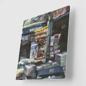 Chrysocolia Morning, Union Square, NYC Vierkante Klok (Hoek)