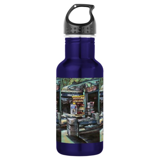 Chrysocolia Morning, Union Square, NYC Waterfles (Voorkant)