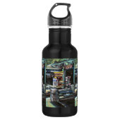 Chrysocolia Ochtend, Union Square, NYC Waterfles (Voorkant)