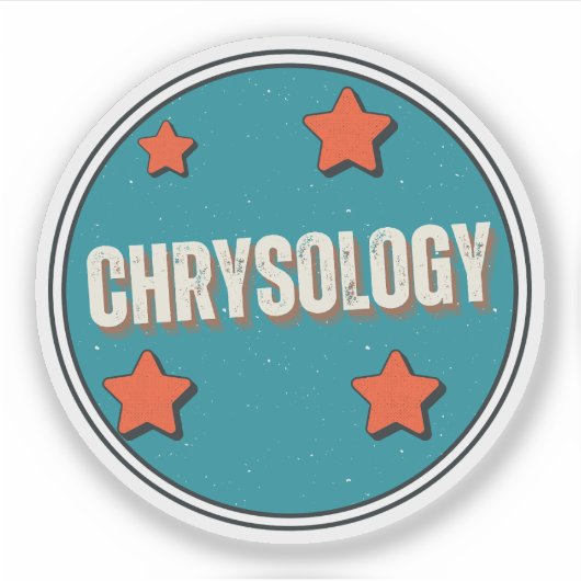 Chrysologie Sticker (Voorkant)