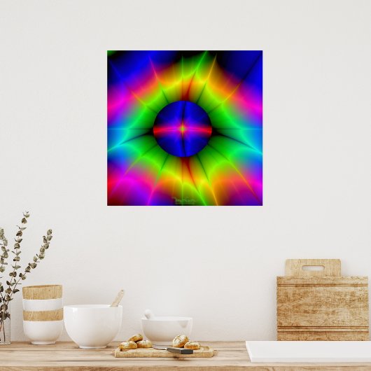 Chrysoprase Crystal Poster (Keuken)