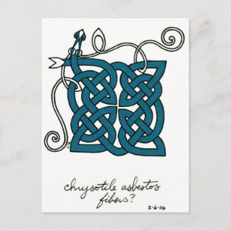 Chrysotielasbest briefkaart