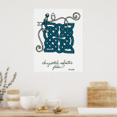 Chrysotile Asbestos Fiber print (Keuken)