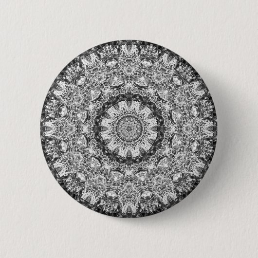 Chrystal Kaleidoscoop 01 Ronde Button 5,7 Cm (Voorkant)