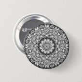 Chrystal Kaleidoscoop 01 Ronde Button 5,7 Cm (Voorkant /achterkant)