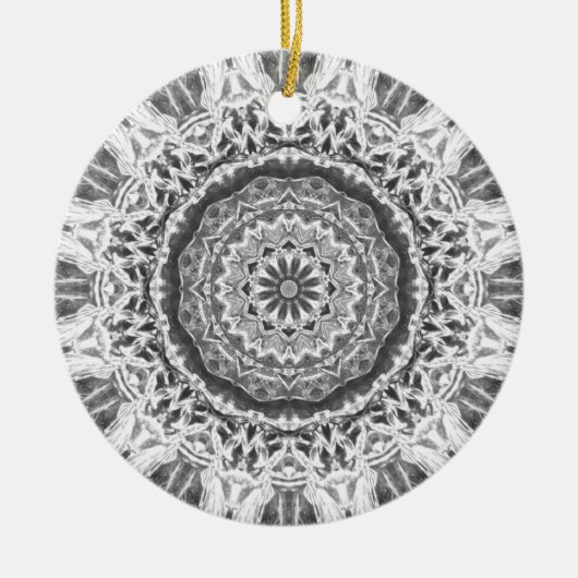 Chrystal Kaleidoscoop 02 Keramisch Ornament (Voorkant)