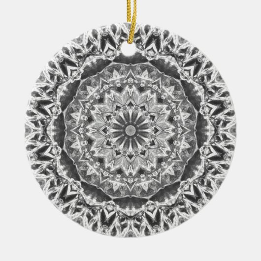 Chrystal Kaleidoscoop 03 Keramisch Ornament (Voorkant)