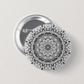 Chrystal Kaleidoscoop 03 Ronde Button 5,7 Cm (Voorkant /achterkant)