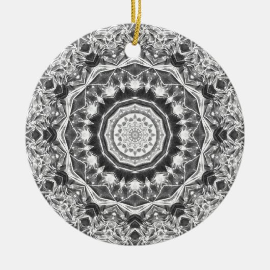 Chrystal Kaleidoscoop 04 Keramisch Ornament (Voorkant)