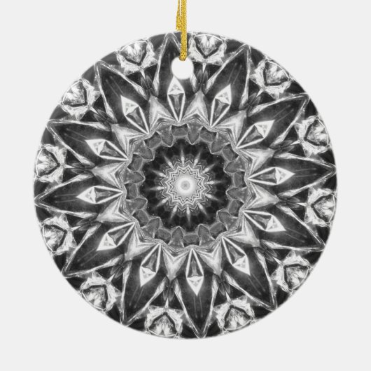 Chrystal Kaleidoscoop 05 Keramisch Ornament (Achterkant)
