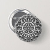 Chrystal Kaleidoscoop 06 Ronde Button 5,7 Cm (Voorkant /achterkant)