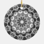 Chrystal Kaleidoscoop 07 Keramisch Ornament (Achterkant)