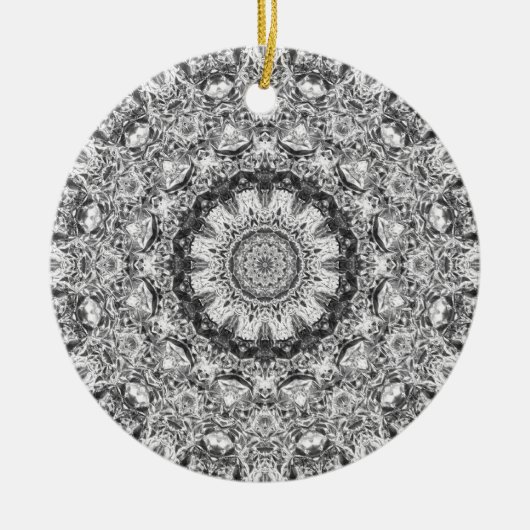 Chrystal Kaleidoscope 01 Keramisch Ornament (Voorkant)