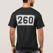 CHS 260 Senior T-shirt (Achterkant)