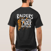 CHS JROTC Raiders T-shirt (Achterkant)