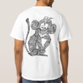 Chu Monkey t-shirt (Achterkant)