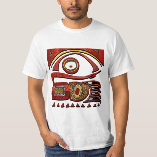 Chu Mtu African Folk Art T-shirt (Voorkant)
