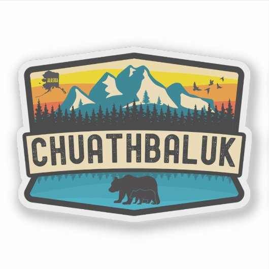 Chuathbaluk, Alaska Sticker (Voorkant)