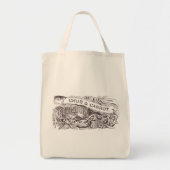 Chub & Carrot Voorzieningen  artwork Tote Bag (Voorkant)