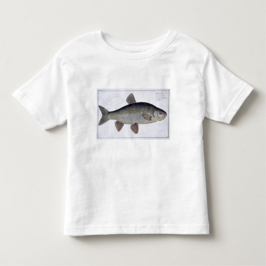 Chub (Cyprinus Jeses) bord VI uit "Ichthyologie", Kinder Shirts (Voorkant)