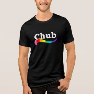 CHUB Gay Lichaamstype Groot en Mooie Pride Maand Tri-Blend Shirt