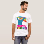 CHUB PRIDE, LGBTQ+ Gay Pride T-shirt (Voorkant volledig)