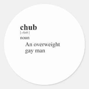 CHUB RONDE STICKER
