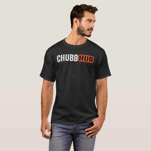 CHUBB HUB CHUBB-HUB CHUBBHUB T-SHIRT (Voorkant volledig)