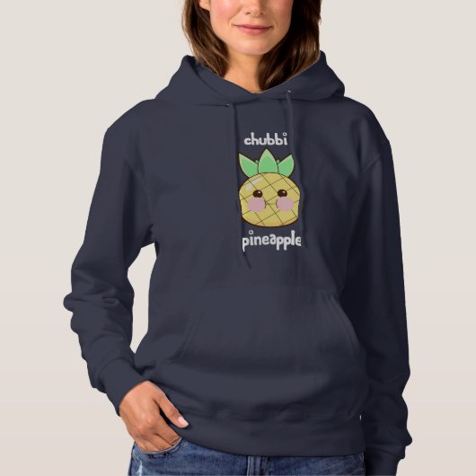 Chubbi Pineapple Hoodie (Voorkant)