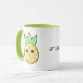 Chubbi Pineapple Mok (Voorkant links)