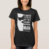 Chubby Bearded Man Sexy Beard and Mustache 7 T-shirt (Voorkant)