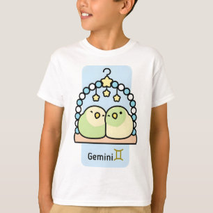 Chubby Bird Zodiac Gemini T-shirt