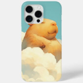 Chubby Capybara rust op een wolk Case-Mate iPhone Case (Achterkant)