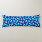 Chubby Carrots Blue Lichaamskussen (Voorkant)